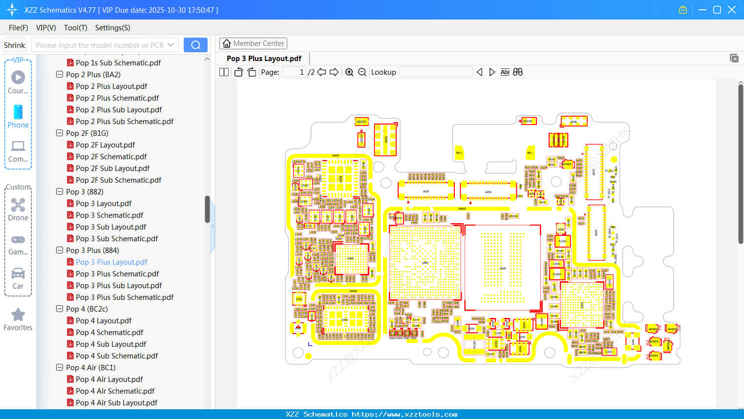 Tecno Pop 3 Plus Layout